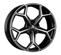 Antera Jante alu A101 22" 9.5J 5x108 ET35 63.4 PIANO BLACK DIAMOND
