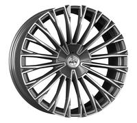 JANTES ROUES ANTERA A103 POUR PEUGEOT RIFTER N1 8.5X20 5X108 MOON GREY DIAMOND