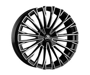 JANTES ROUES ANTERA A103 POUR TESLA MODEL S 11X21 5X120 PIANO BLACK DIAMOND R68