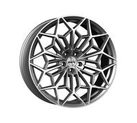 JANTES ROUES ANTERA A105 POUR SKODA ENYAQ 9.5X20 5X112 MOON GREY DIAMOND ACT