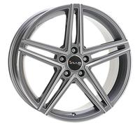 JANTES ROUES AVUS AC-515 POUR SEAT ATECA 7.5X17 5X112 ANTHRACITE POLISHED NT4