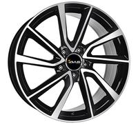 Avus Jantes AC-518 7.5x17 5x112 Black Pol LKN pour Mercedes‑Benz Classe C