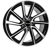 JANTES ROUES AVUS AC-518 POUR KIA SOUL 8X19 5X114.3 BLACK POLISHED BQ5