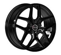 JANTES ROUES AVUS AC-519 POUR RENAULT MEGANE III 7X17 5X114.3 BLACK 6RN