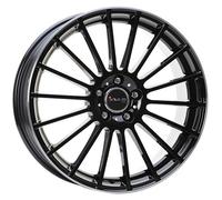 JANTES ROUES AVUS AC-M03 POUR AUDI A6 AVANT 8X19 5X112 BLACK POLISHED LIP 250