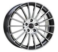 JANTES ROUES AVUS AC-M03 POUR FORD FOCUS RS 8X18 5X108 BLACK POLISHED 46N