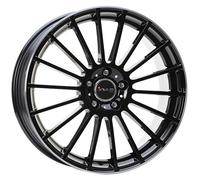 JANTES ROUES AVUS AC-M03 POUR OPEL ASTRA 2.0 DIESEL 6.5X16 5X115 BLACK POLI ZB9