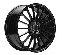 JANTES ROUES AVUS AC-M03 POUR VOLKSWAGEN MAGGIOLINO 7.5X18 5X112 BLACK CHK