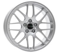JANTES ROUES AVUS AC-MB4 POUR BMW SERIE 5 TOURING 9X18 5X112 HYPER SILVER OU2