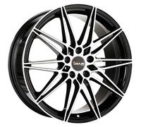 JANTES ROUES AVUS AC-MB5 POUR BMW X1 8.5X19 5X112 BLACK POLISHED RDO