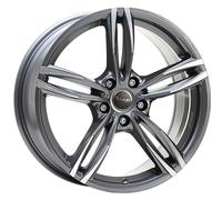 Avus Jantes AF15 Pour Audi A4 Avant 7.5x17 5x112 Anthracite Polished ZPV