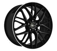 Avus Jantes AF19 7.5x17 5x112 Noir Poli pour Mercedes‑Benz Classe E