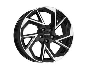 JANTES ROUES DEZENT AP DARK 6.5X17 4X98 BLACK/POLISHED DMN