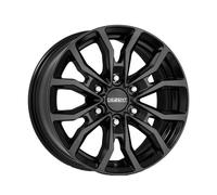 Jante Alu Dezent Kc Noir Brillant 8x17 6x114.3 Et30
