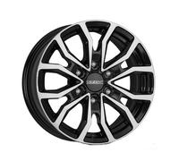 Dezent Wheels Jantes KC Dark 6,5x17 6x130 Noir/Poli 9FQ