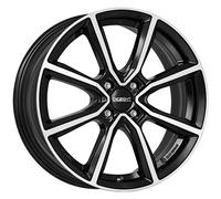 JANTES ROUES DEZENT TN DARK 6.5X17 4X100 BLACK/POLISHED 1Y6
