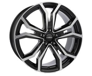 JANTES ROUES DEZENT TV DARK POUR VOLVO C30 8X20 5X108 BLACK/POLISHED 86F