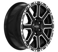 JANTES ROUES DOTZ KALAHARI DARK 8X18 6X139.7 BLACK/POLISHED 1AZ