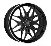 JANTES ROUES DOTZ LONGBEACH DARK 9.5X21 5X108 BLACK/POLISHED LIP W8V