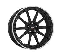 Dotz Wheels Jantes en alliage Sonoma Dark 8x19 5x112 ET46 Noir mat / Bord poli