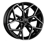 JANTES ROUES GMP CARTESIO POUR TOYOTA C-HR 7X17 5X114,3 BLACK DIAMOND 9P3