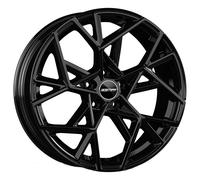 JANTES ROUES GMP CARTESIO POUR TOYOTA COROLLA 7X17 4X100 GLOSSY BLACK 8PB