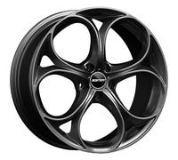 JANTES ROUES GMP DRAKE POUR ALFA ROMEO 159 8X19 5X110 GLOSSY ANTHRACITE DARK CT6