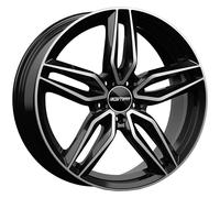 JANTES ROUES GMP FASTEN POUR SUBARU FORESTER 7.5X17 5X114,3 BLACK DIAMOND R67