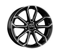 GMP Jantes Roues Furiosa 11,5x22 5x130 pour Porsche Cayenne Turbo Black Diamond K3C