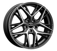 JANTES ROUES GMP LUNICA POUR SKODA OCTAVIA WAGON 8X19 5X112 MATT ANTHRACITE DIA