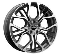 GMP Jantes Matisse pour Nissan Note 17" 7J 4x100 ET38 60.1 Matt Anthracite Diamond PHK