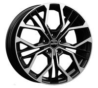 GMP Jantes Matisse pour BMW Série 1 M135i 7.5x19 5x112 Black Diamond A64
