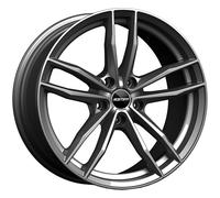 GMP Jantes roues SWAN pour BMW Série 3 Berline 7.5x17 5x112 Glossy Anthracite ELJ