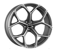 JANTES ROUES GMP ULTRIVITY POUR VOLKSWAGEN PASSAT 8X18 5X112 MATT ANTHRACIT YOX