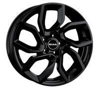 JANTES ROUES MAK APOLLO POUR ALFA ROMEO SPIDER 7.5X17 5X110 GLOSS BLACK D21