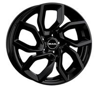 JANTES ROUES MAK APOLLO POUR LANCIA DELTA 7X17 4X098 GLOSS BLACK MYO