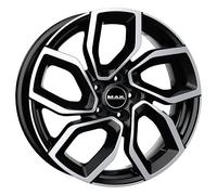 JANTES ROUES MAK APOLLO POUR OPEL ZAFIRA 6.5X16 5X110 BLACK MIRROR OB8