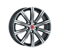 Jante Alu Mak Birmingham 19 Pouces - 8.5x19 5x120 Et35 Gris Face Polie