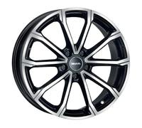 JANTES ROUES MAK DaVinci 7 17 5 114,3 45 BLACK MIRROR