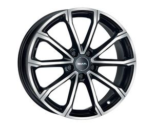 JANTES ROUES MAK DAVINCI 7.5X18 5X114,3 BLACK MIRROR IF5