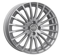 JANTES ROUES MAK FATALE POUR FIAT 500 CABRIO 7X17 4X098 SILVER DZT