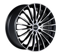 JANTES ROUES MAK FATALE POUR KIA SPORTAGE 7.5X17 5X114,3 ICE BLACK EBY