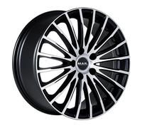 JANTES ROUES MAK FATALE POUR SUBARU FORESTER 7.5X17 5X100 ICE BLACK E2V