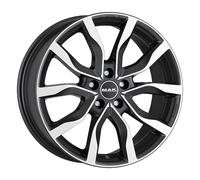 JANTES ROUES MAK HIGHLANDS POUR DR DR 6 8.5X20 5X108 GUN MET-MIRROR FACE 6X6