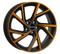 JANTES ROUES MAK KASSEL POUR AUDI A8 8X19 5X114,3 BLACK & BRONZE FCS