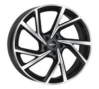 JANTES ROUES MAK KASSEL POUR RENAULT LATITUDE 8X20 5X114,3 BLACK MIRROR EJU