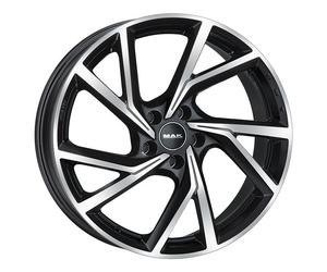 JANTES ROUES MAK KASSEL POUR MINI COOPER D CABRIO 8X18 5X112 BLACK MIRROR GY1