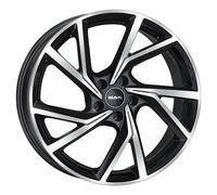 JANTES ROUES MAK KASSEL POUR LEXUS ES 300H 7X17 5X114,3 BLACK MIRROR O6H
