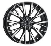 JANTES ROUES MAK KENT POUR FORD FOCUS ST 8.5X20 5X108 BLACK MIRROR 2IJ