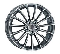 JANTES ROUES MAK KOMET POUR AUDI A4 8X18 5X112 GUN MET-MIRROR FACE PQP
